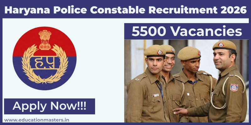 Haryana Police Constable Recruitment 